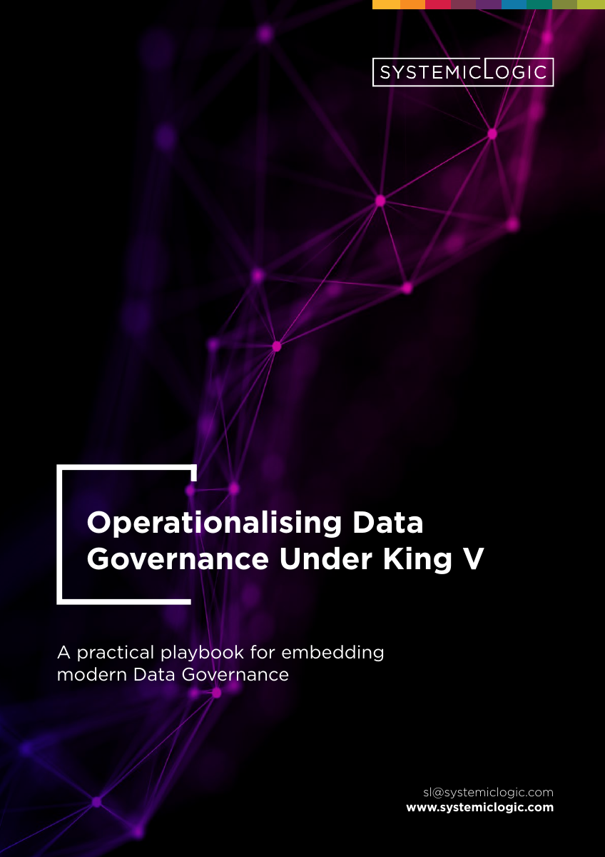 Operationalising Data Governance Under King V